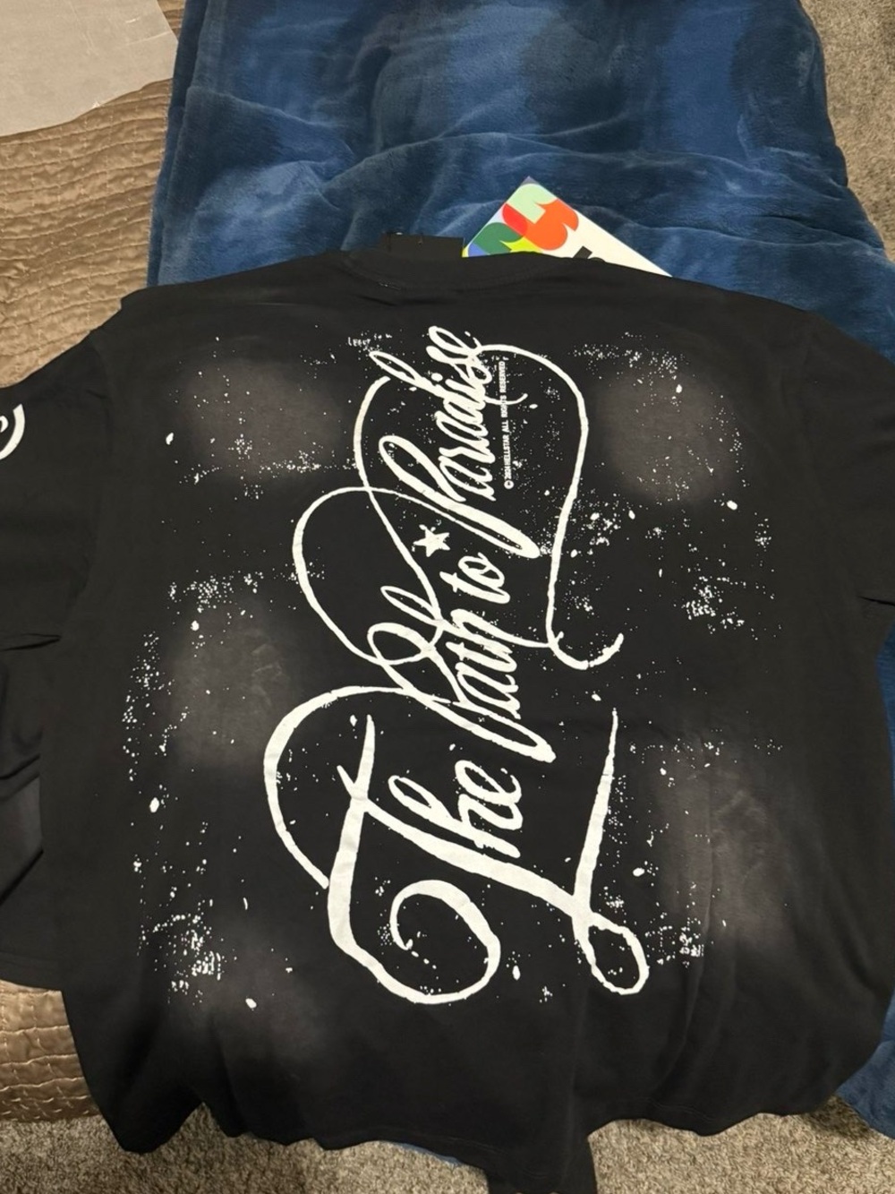Helstar 'The Path to Paradise' Black Graphic Tee - Picture 2 of 2